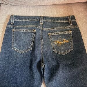 Juniors DKNY Dark Denim Jeans